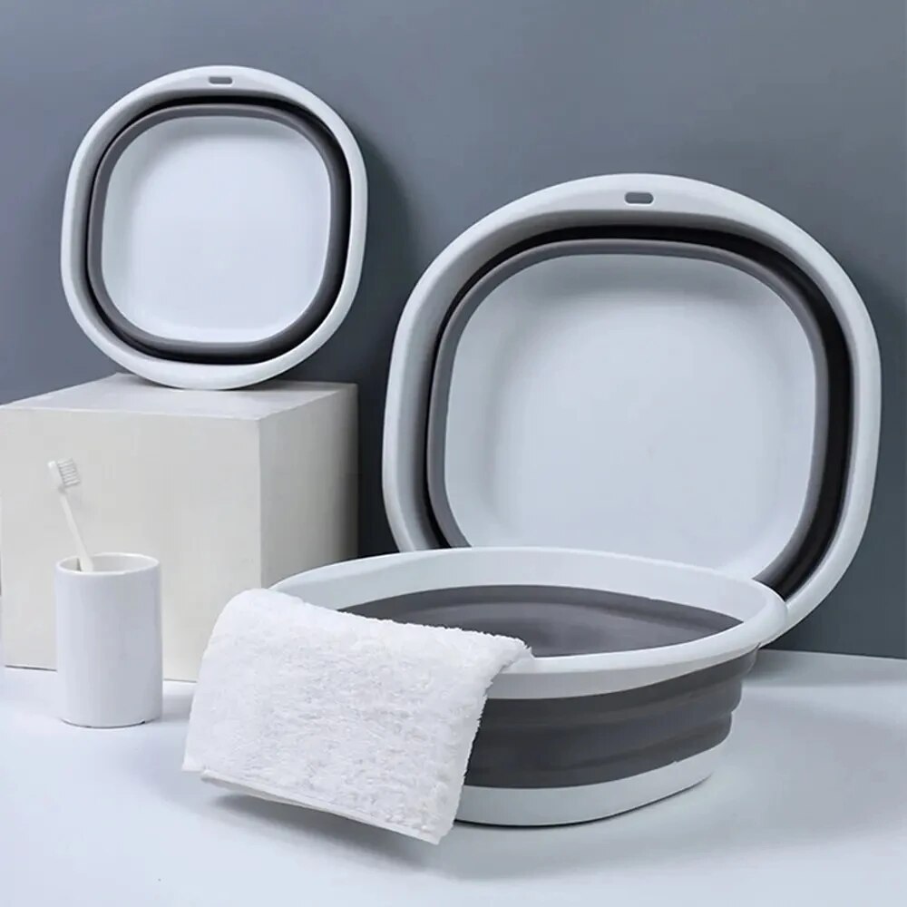 Baby Bath Tub Foldable - Wastafel plastik lipat portabel, bak cuci