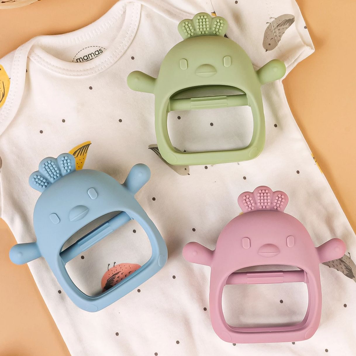 Teething Mitten Baby - 1 Buah Sarung Tangan Teether Bayi