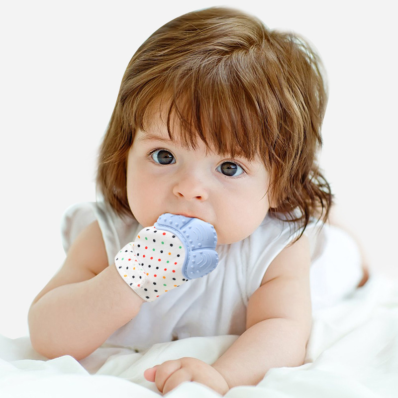 Teething Mitten Baby - Sarung tangan bayi motif kartun, sarung