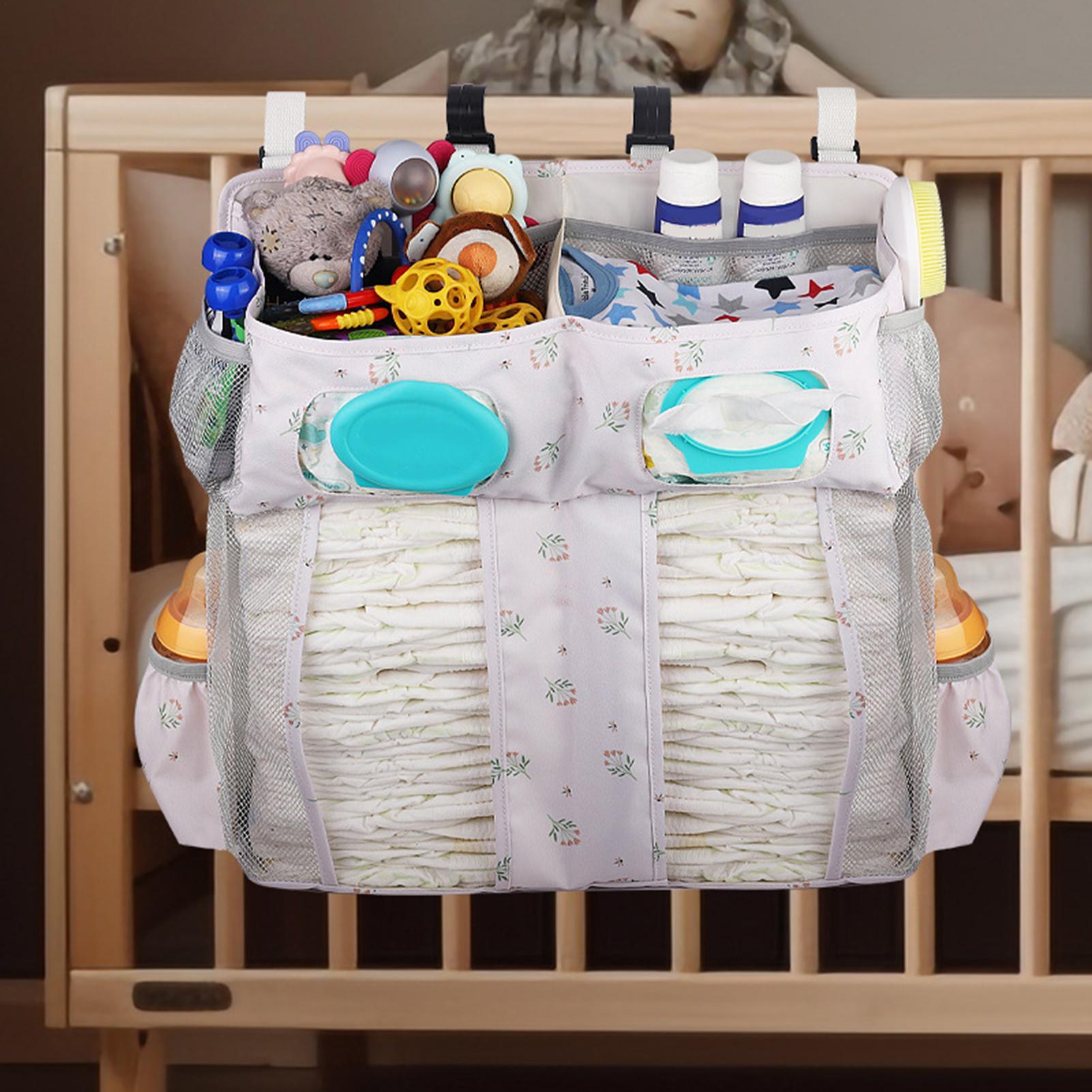 Diaper Bag Backpack - Tas Penyimpanan Tempat Tidur Bayi Gantung