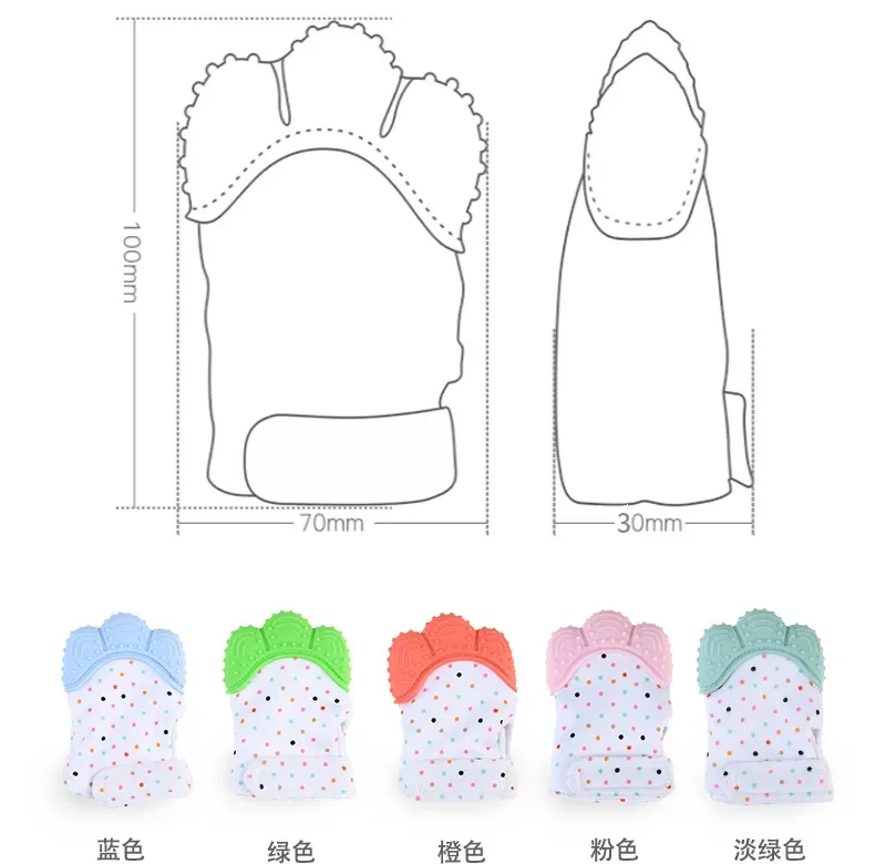 Sarung tangan bayi, mainan gig - Teething Mitten Baby ulasan dan harga