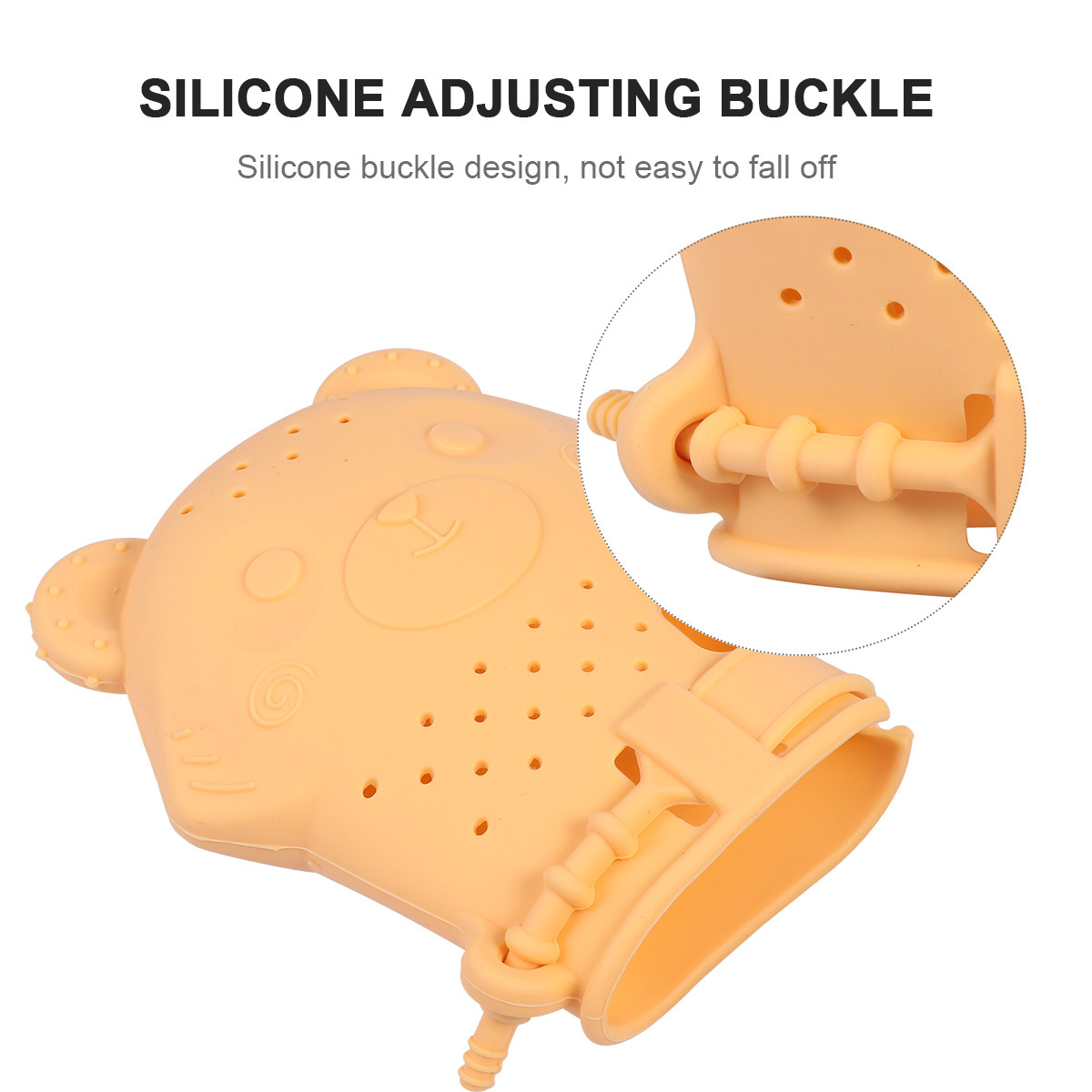 Sarung Tangan Silikon untuk Ba - Teething Mitten Baby ulasan dan harga