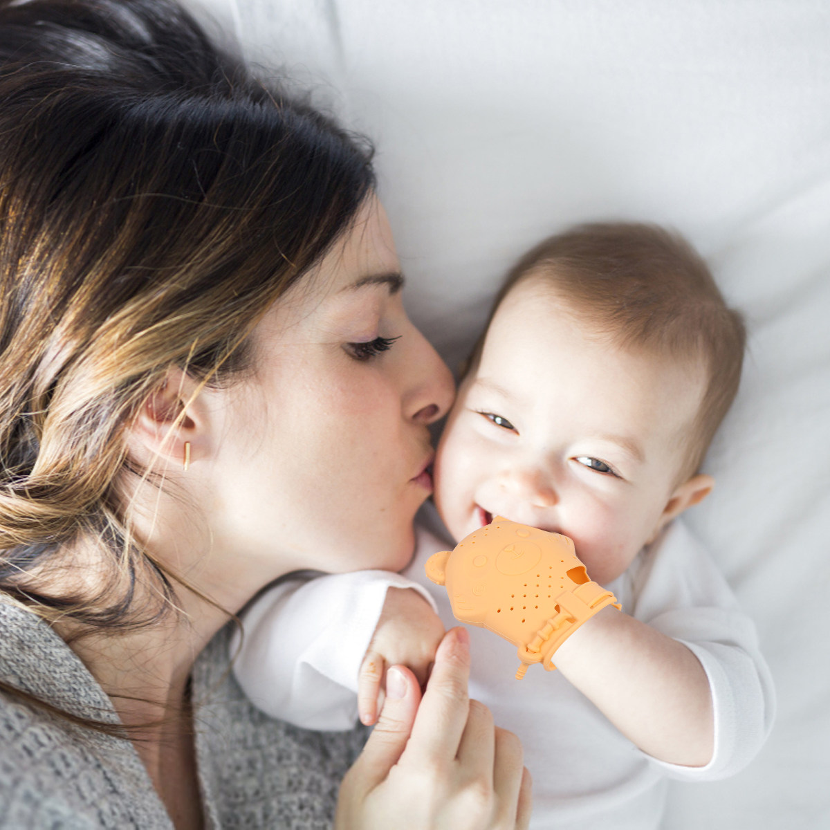 Sarung Tangan Silikon untuk Ba - Teething Mitten Baby ulasan dan harga