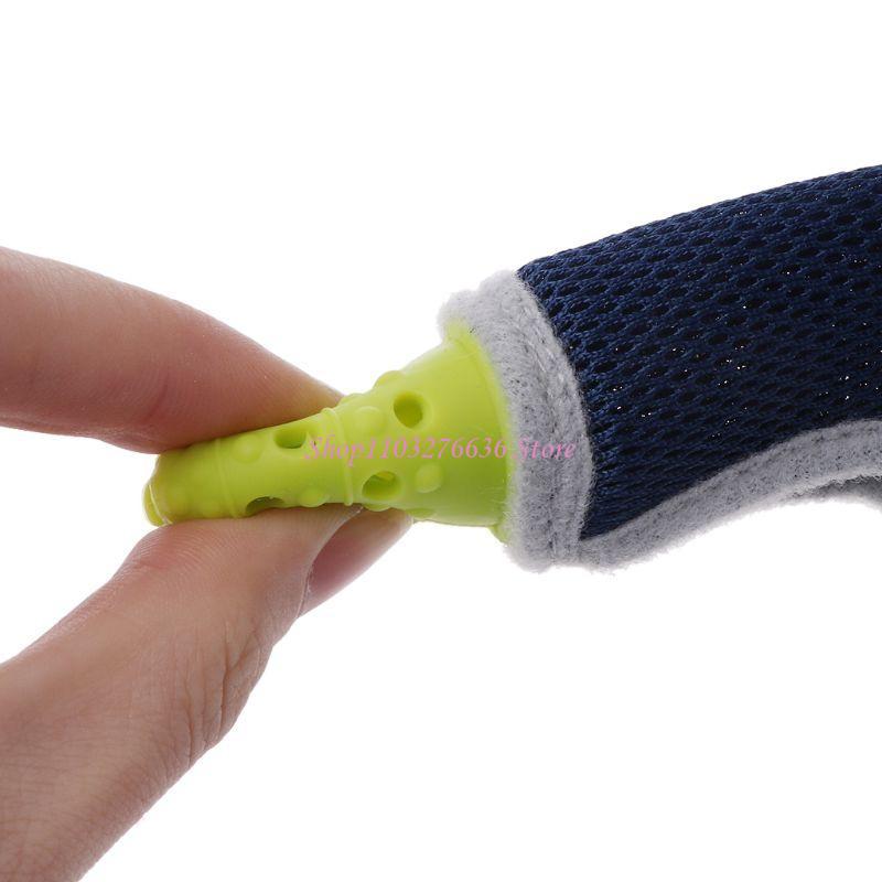 R6fd silikon nontoksik bayi an - Teething Mitten Baby ulasan dan harga