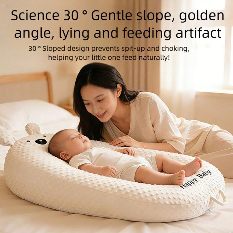 Bantal Miring Bertitik Bayi Ka - Nursing Pillow Breastfeeding ulasan dan harga
