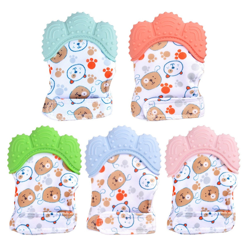 Sarung tangan bayi dicetak kar - Teething Mitten Baby ulasan dan harga