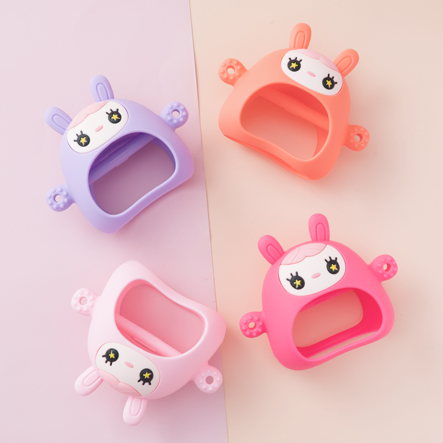 Mainan gigitan silikon anak-an - Teething Mitten Baby ulasan dan harga