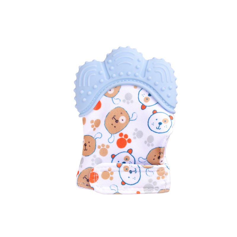 Sarung Tangan Silikon Anti Gig - Teething Mitten Baby ulasan dan harga