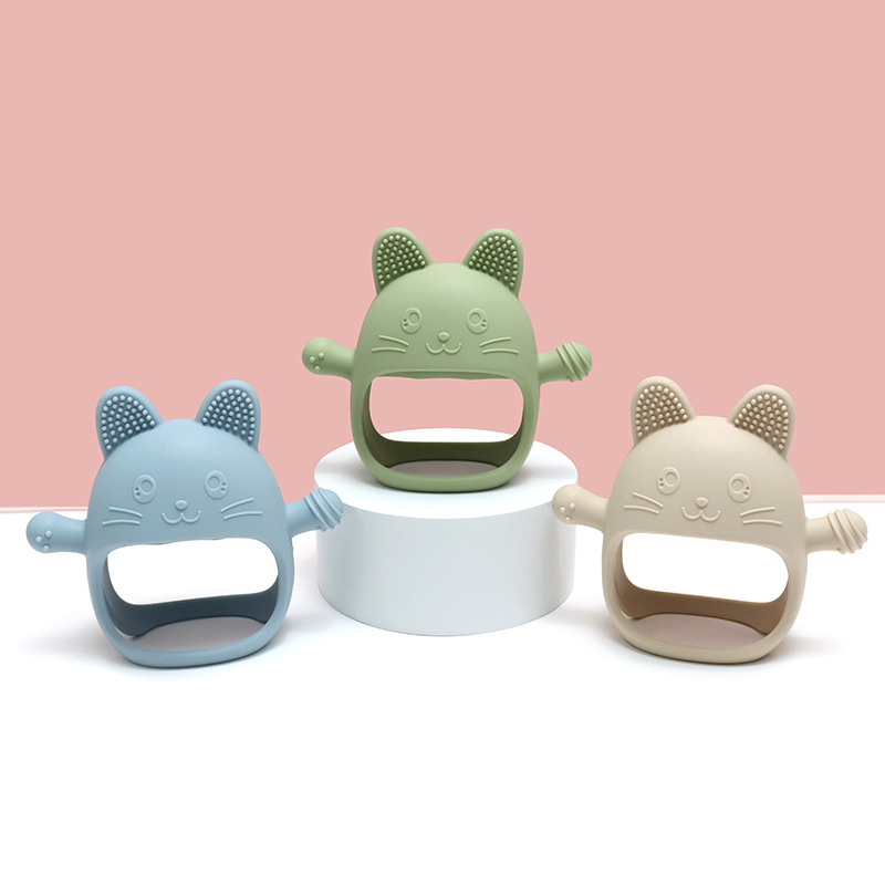 Sarung tangan silikon bayi, do - Teething Mitten Baby ulasan dan harga