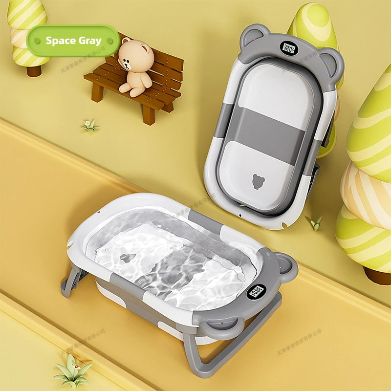 Bak Mandi Bayi Lipat dengan La - Baby Bath Tub Foldable ulasan dan harga
