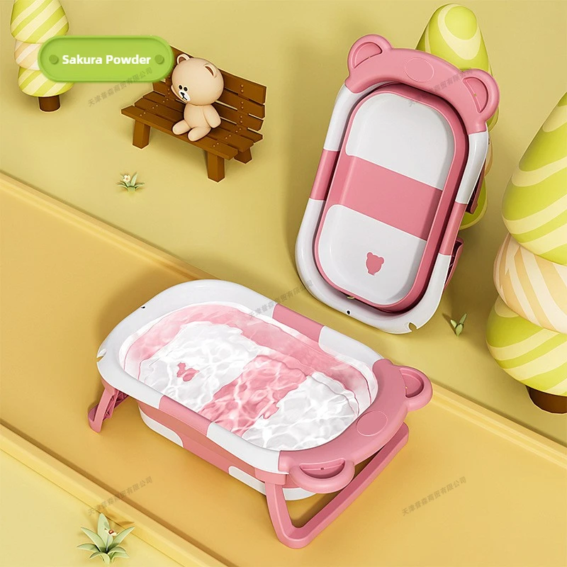 Bak Mandi Bayi Lipat dengan La - Baby Bath Tub Foldable ulasan dan harga
