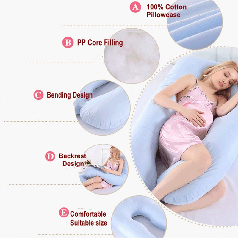 PANGDUBE bantal hamil 130*70cm - Nursing Pillow Breastfeeding ulasan dan harga